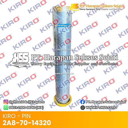 2A8-70-14320 Pin for Komatsu | Brand KIRO