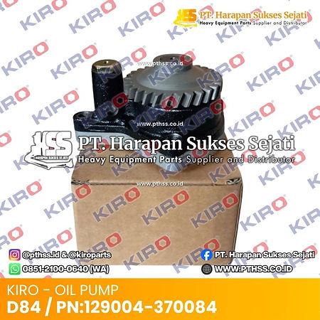 129004-370084 Oil Pump for D84 | Brand KIRO