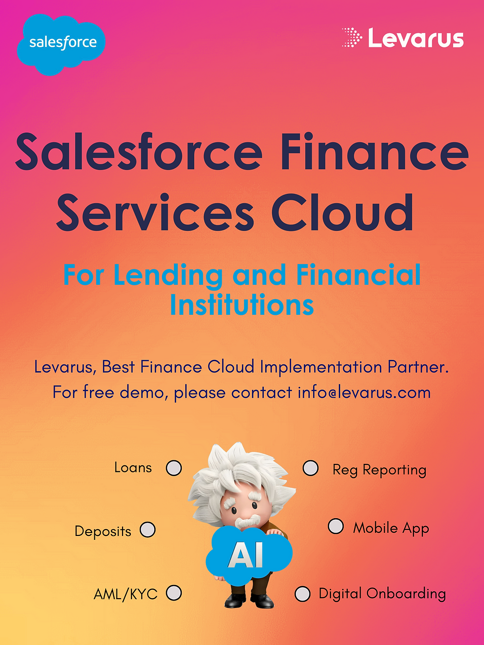 Revolutionizing Financial Services with Salesforce Finance Cloud: How Levarus Leads the Way