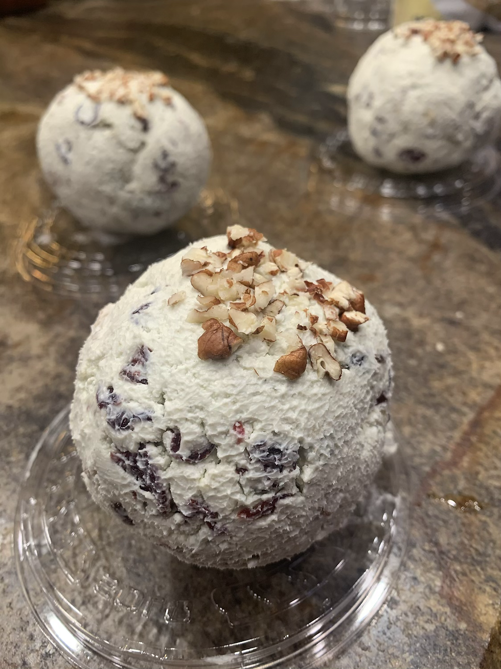 Cranberry Walnut Blue Cheeseball