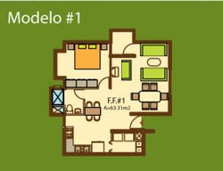 Modelo 1 Balcones del Este