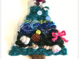 wool on the wall クリスマスツリー