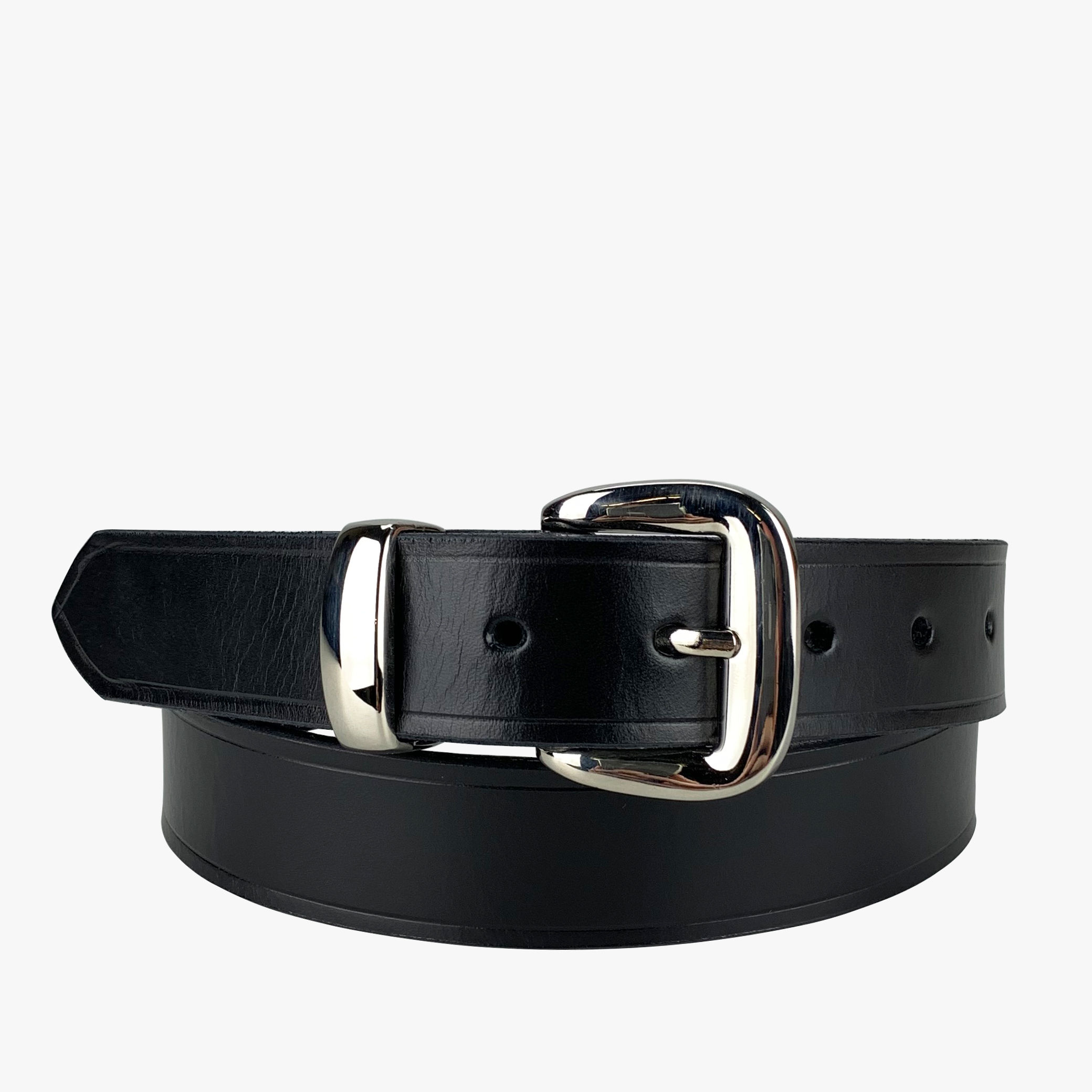 Leather Dress Belt Black - 1 1/4" (TP 4170)