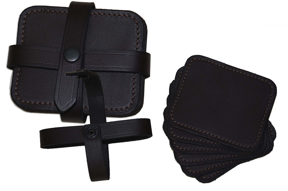 Thumbnail: Leather Coasters