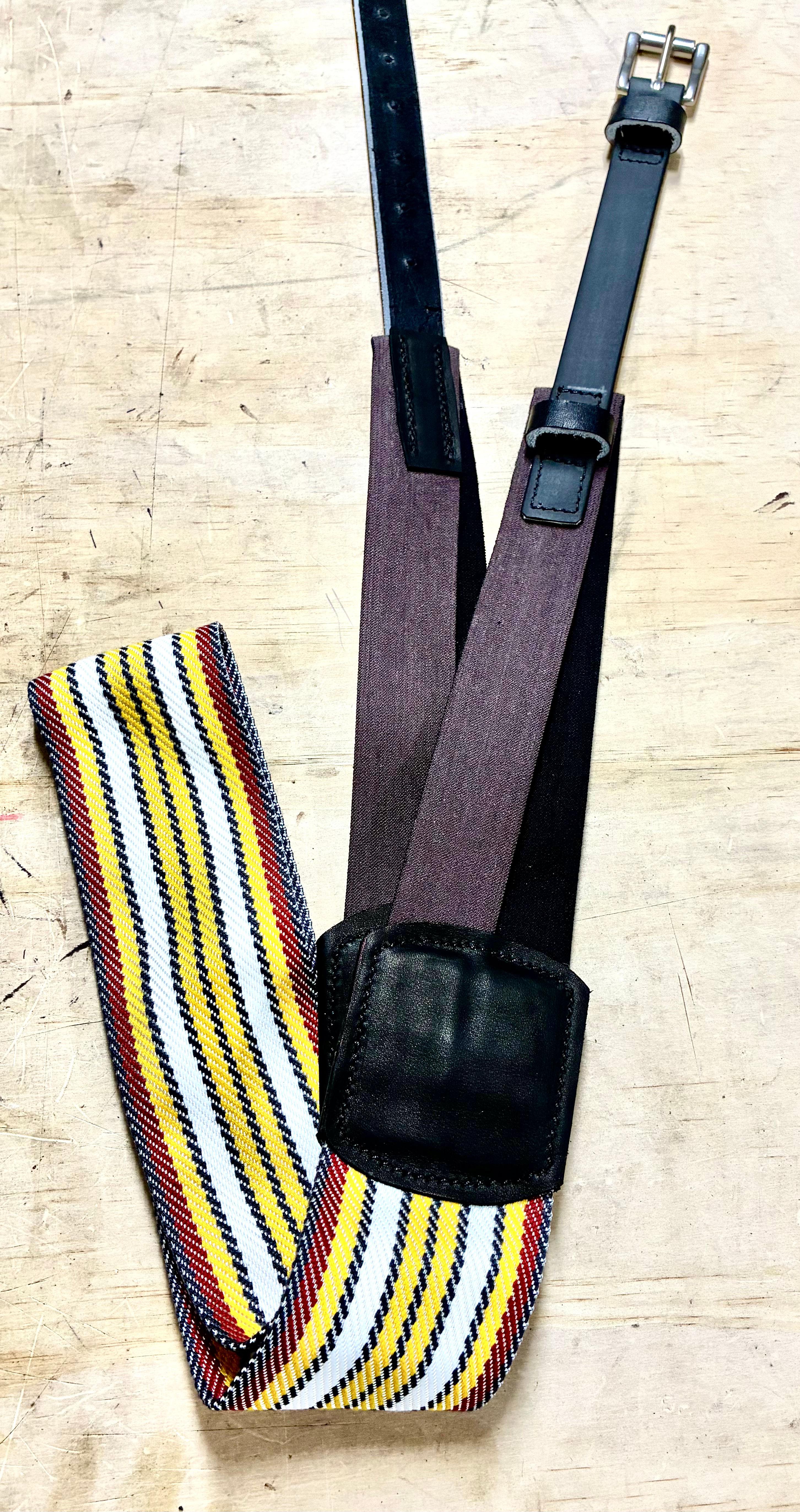 3” wide surcingle elastic each end 