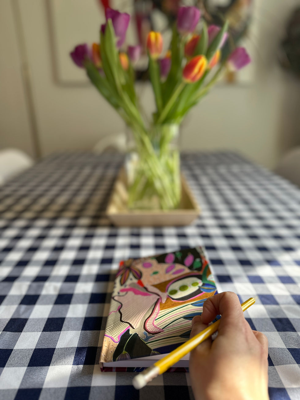 Thumbnail: Botanical Bliss: Floral Hardcover Journal for Boho Notebook Lovers