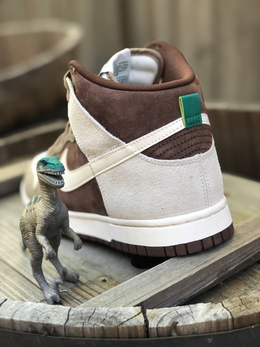 靴 Nike Dunk High PRM \"Light Chocolate\" Nike Dunk High PRM LIGHT CHOCOLATE Review & On Foot - YouTube