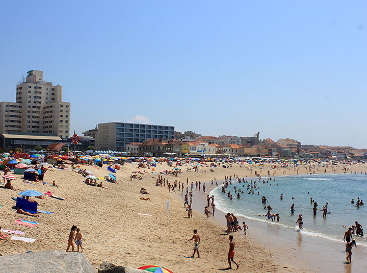 praia da Baía, em Espinho