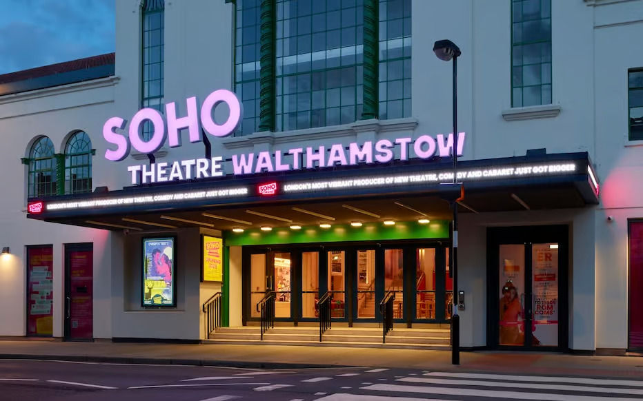 Fachada do Soho Theatre Walthamstow