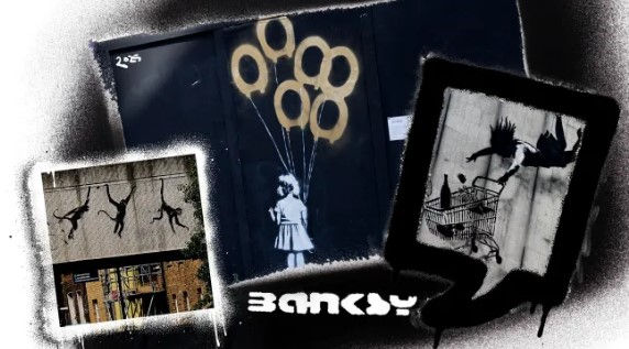 Banksy, o enigmático artista britânico de graffiti