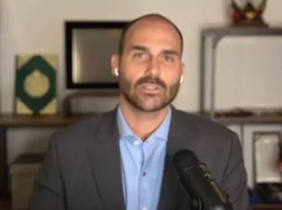 Eduardo Bolsonaro critica decisão judicial e defende Trump