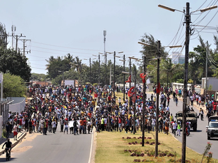 Pessoas na rua
