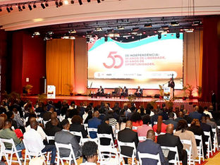 Evento de 50 anos de independência de Moçambique