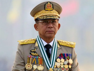 Min Aung Hlaing, líder da junta militar de Myanmar