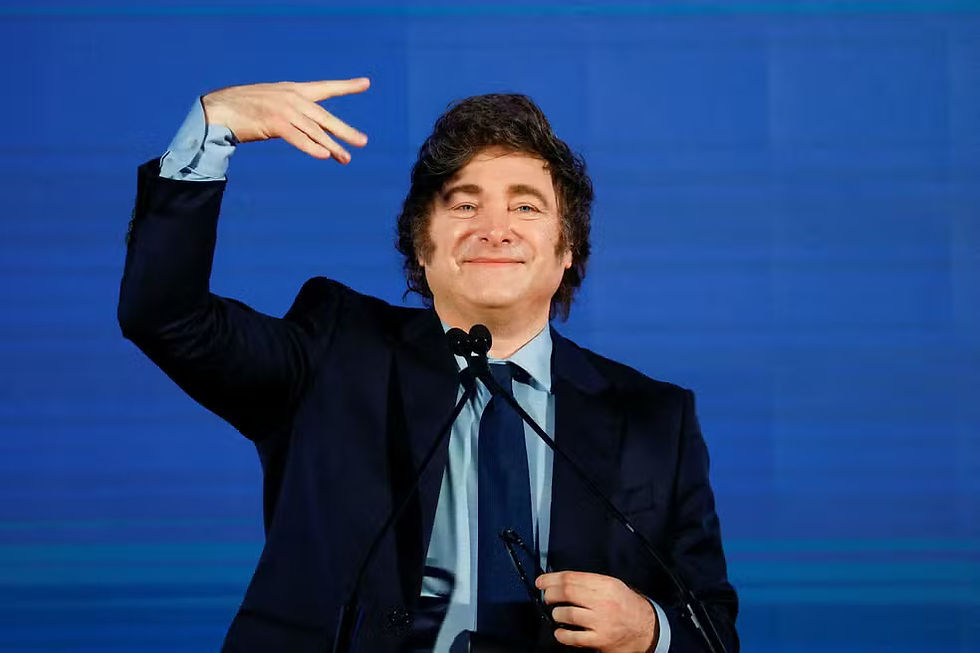 Presidente da Argentina, Javier Milei.