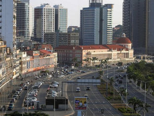 Vista superior de Luanda