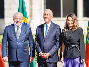 Lula recebe líderes portugueses para a 14ª Cimeira Brasil-Portugal