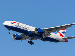 Avião da British Airways