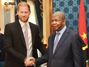 João Lourenço recebe Príncipe Harry