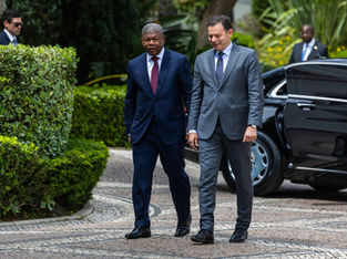 João Lourenço junto do primeiro-ministro, Luís Montenegro