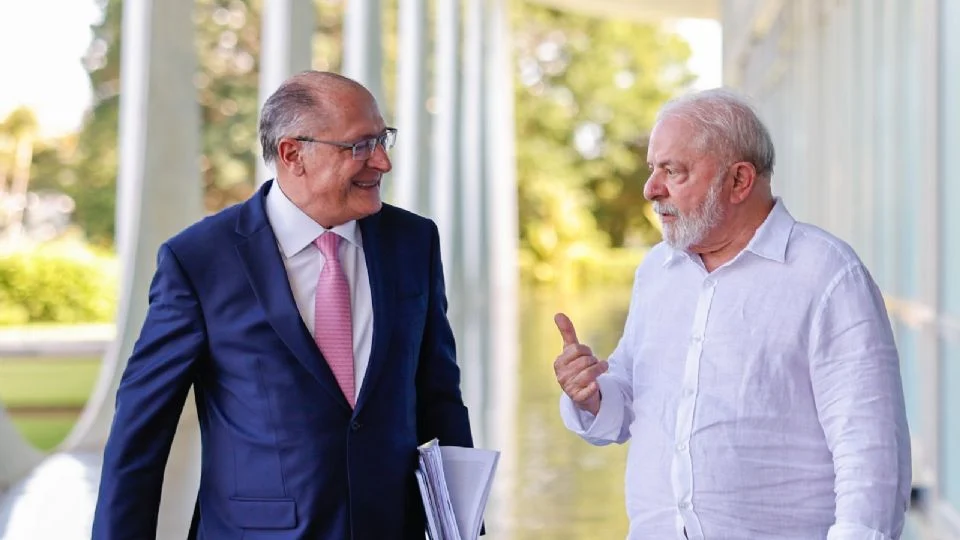 Lula e Alckmin