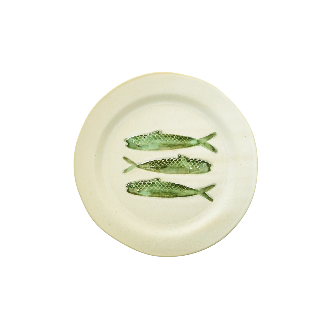 Stoneware Dinner Plate - Green