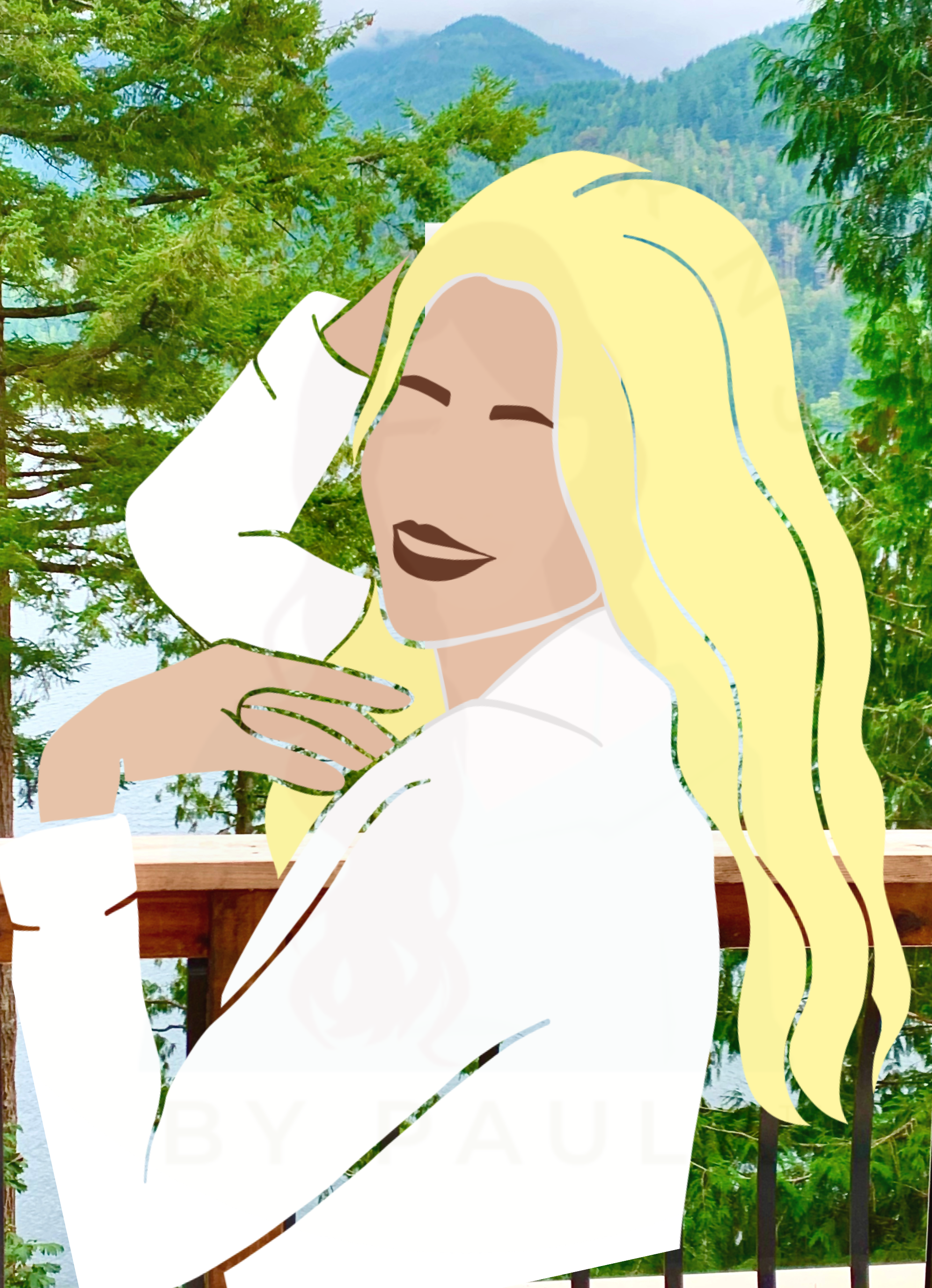 Lake House Greeting Card