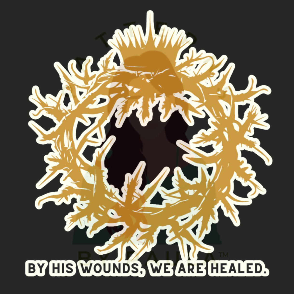 Crown of Thorns Sticker