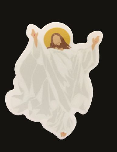 Ascension of Jesus Sticker - High-Quality Vinyl Décor