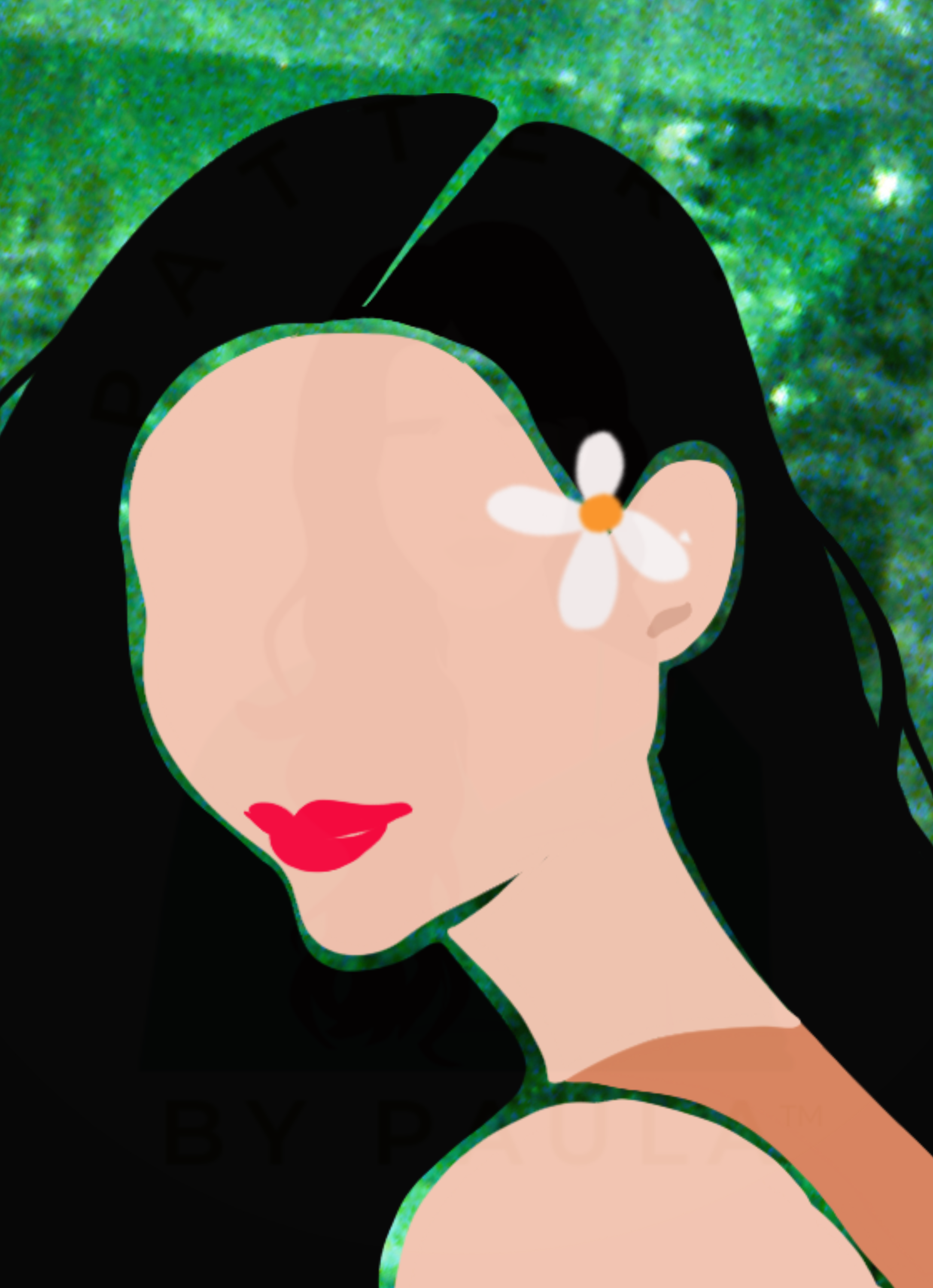 Joyful Julia Greeting Card