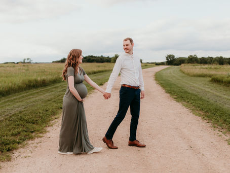 Sun Prairie Newborn Photographer | Maternity Session, Madison WI