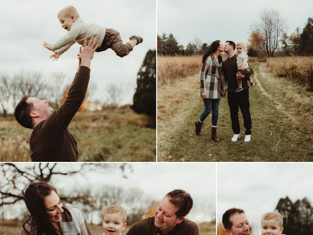 Family Photo Session at Token Creek Park | Madison, Wisconsin Family Photographer