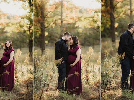 Fall Maternity Session | Sun Prairie, Wisconsin Maternity & Newborn Photographer