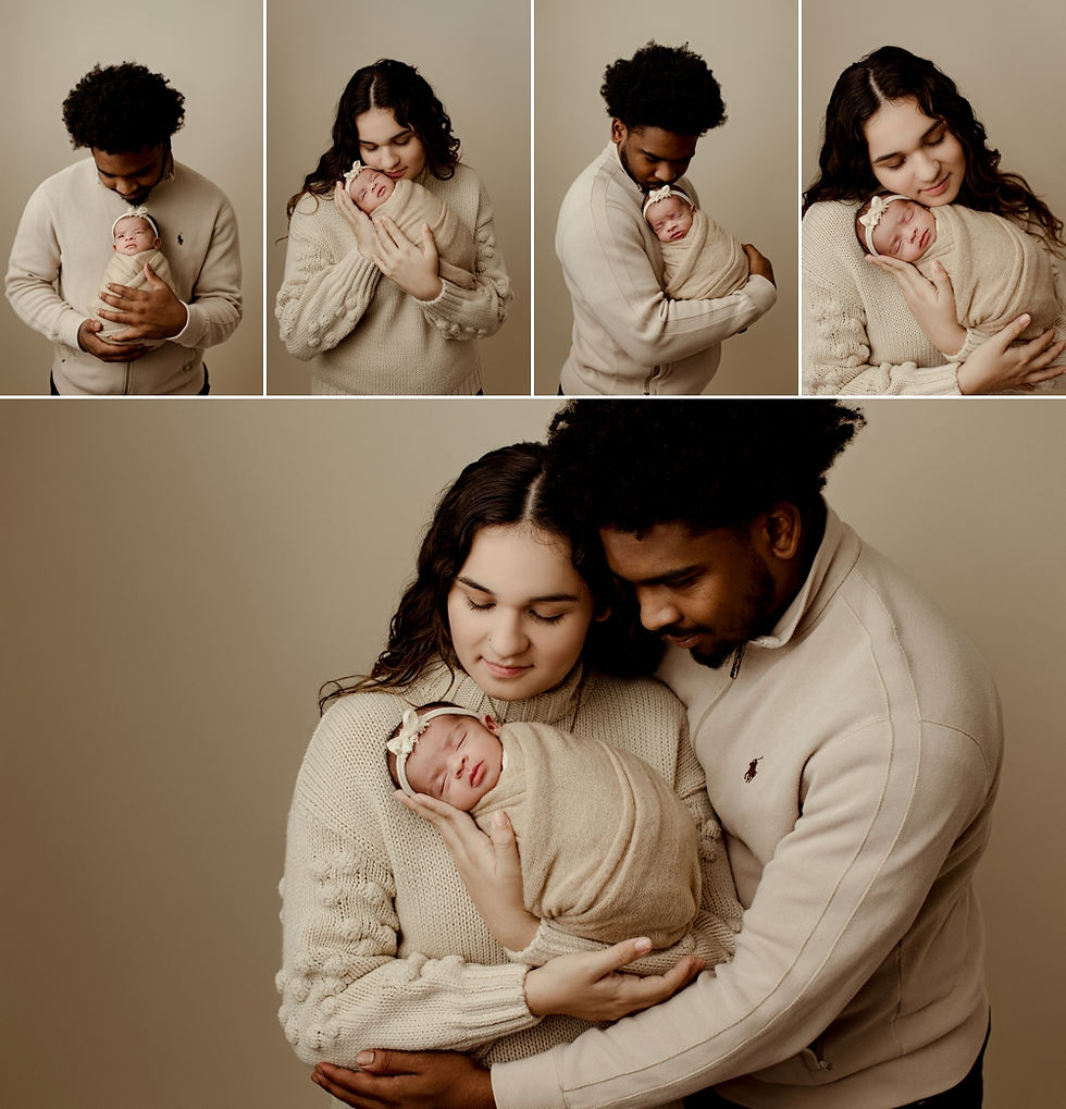 Newborn photography session in Madison, Wisconsin
