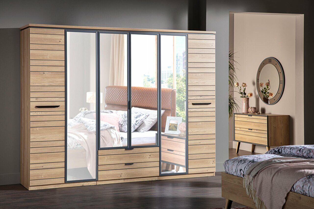 indigo 6 kapakli dolap