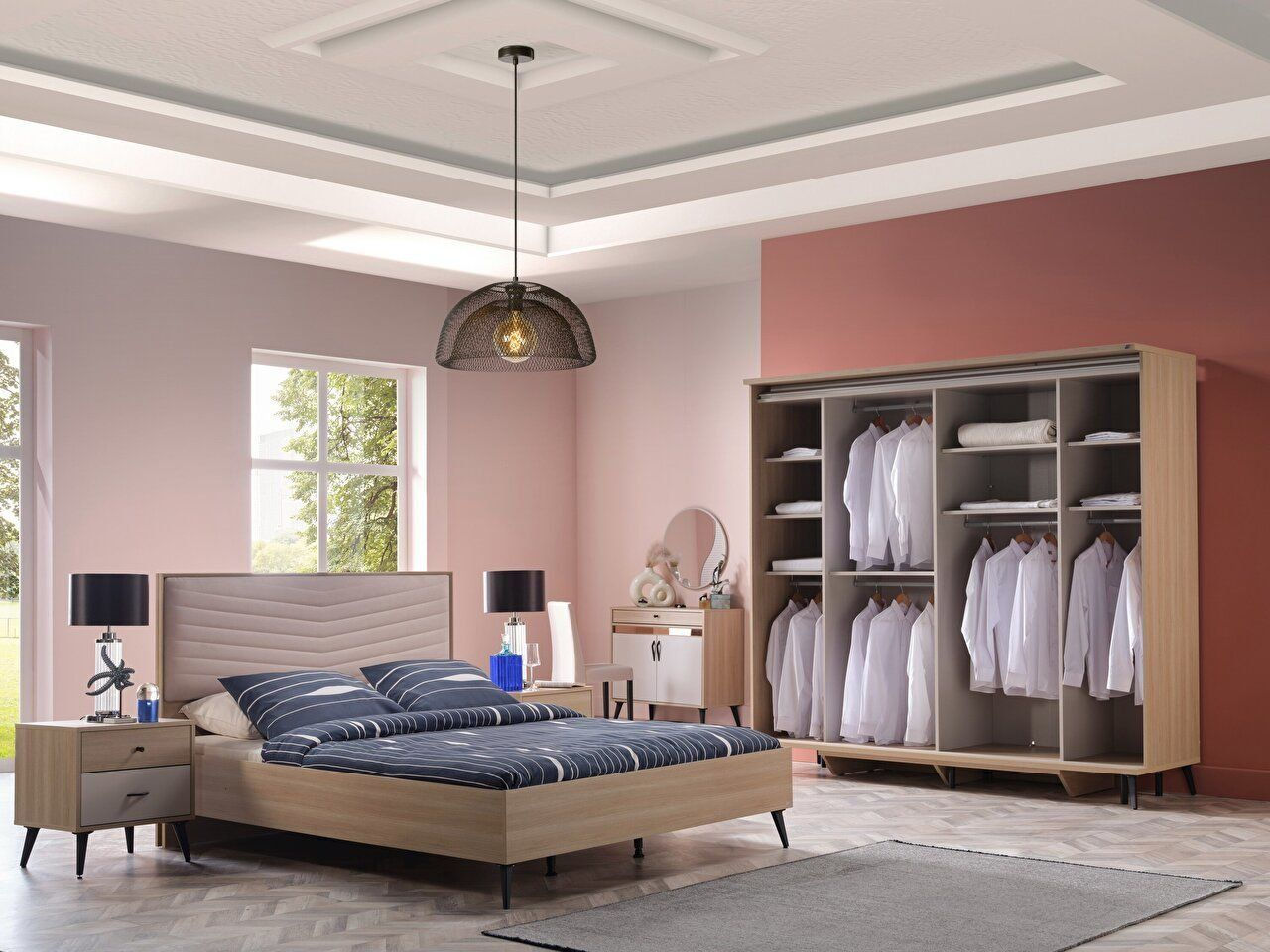 serez surgu kapakli dolap