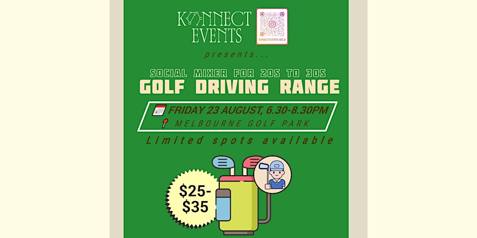 Social Mixer (Golf Driving Range) - Mid 20s to 30s