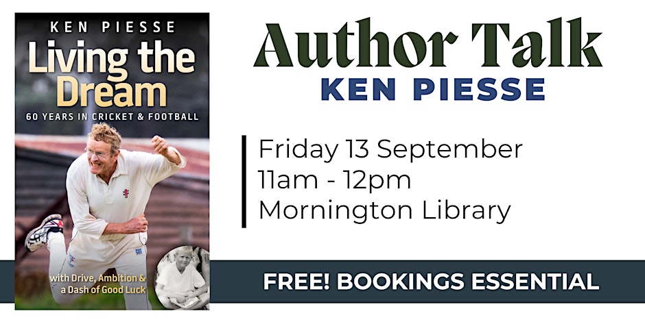 Author Talk: Ken Piesse - Mornington Library