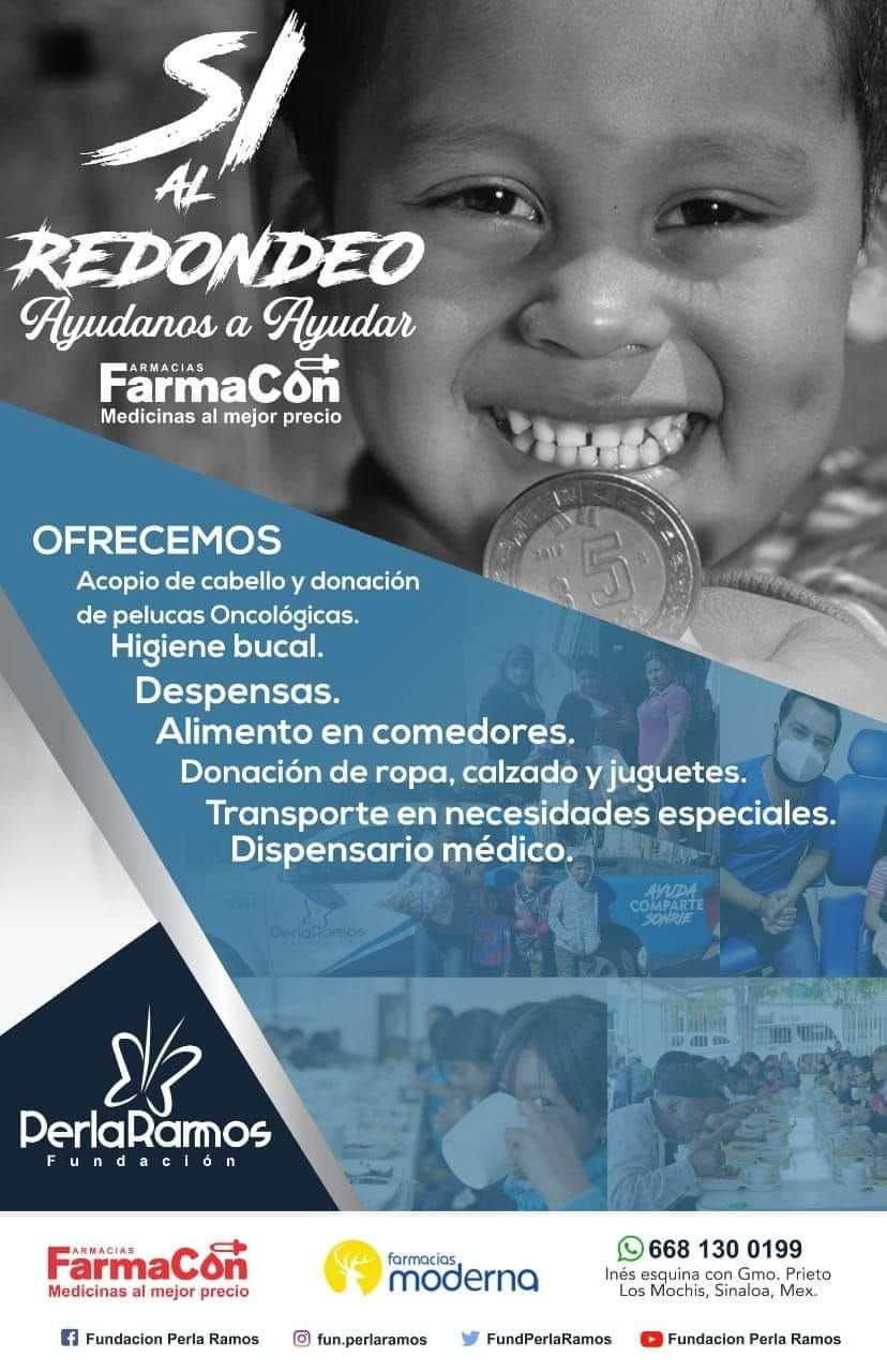 Donación en farmacias farmacon y la mode