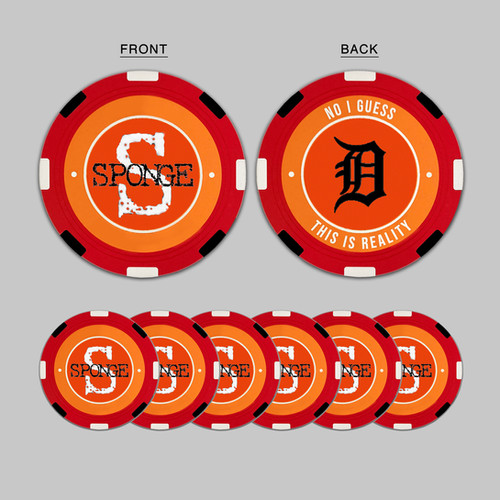 Poker Chip Set Sponge