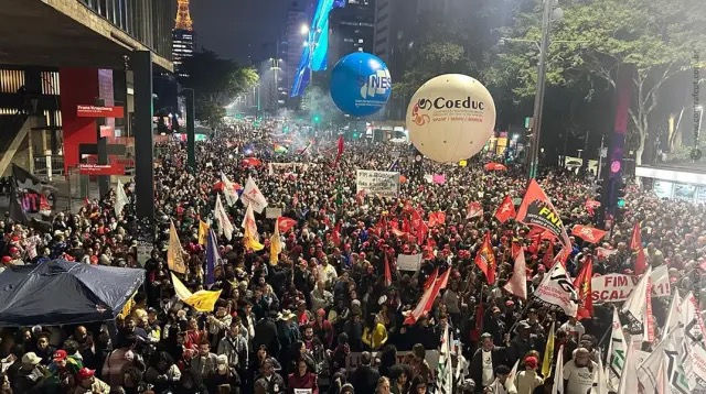 Manifestação pela taxação dos super-ricos ganha força e se torna ato em defesa da soberania nacional