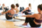 Warm Pilates Fusion Brick Canvas