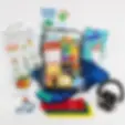Picture of varied tools and toys designed to support autistic students