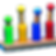 Picture of colorful wooden stacking game