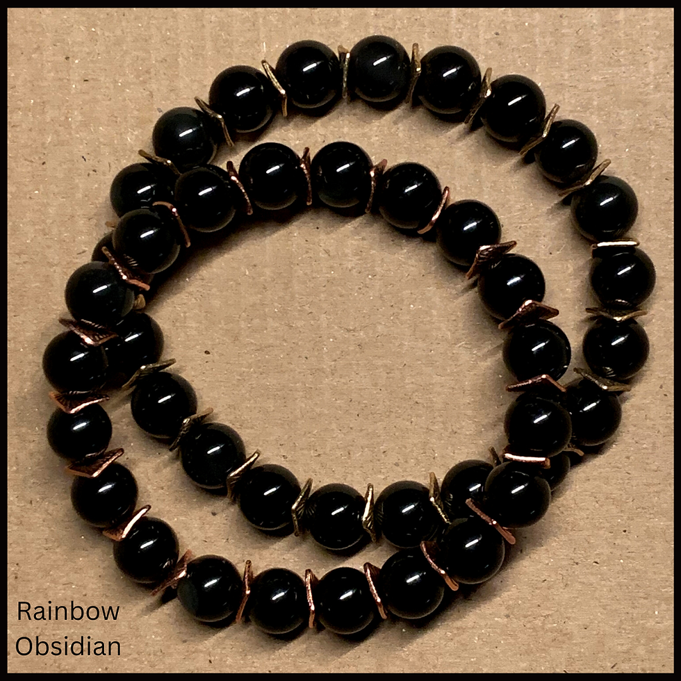 Thumbnail: Natural Gemstone Beaded Bracelet