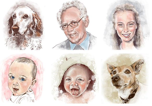 portrett portrettegninger illustrasjon Trondheim Illustratør Trondheim tegning portrait Kirsten Stangvik