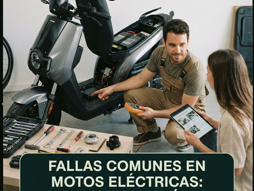 Reparación de moto eléctrica sin gastar de más