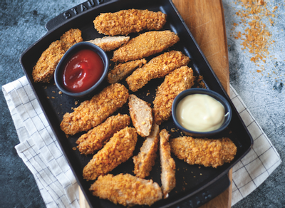 Arranged Food and Objects