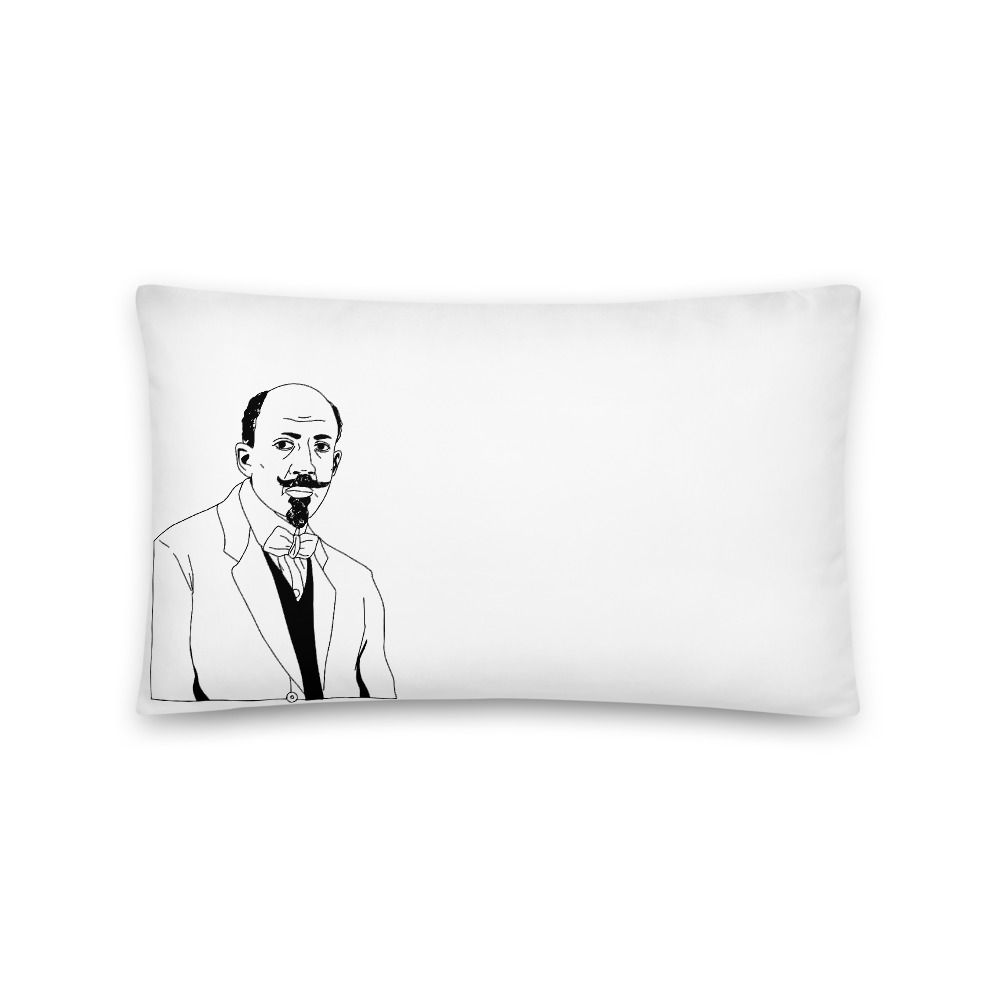 W.E.B Dubois Pillow
