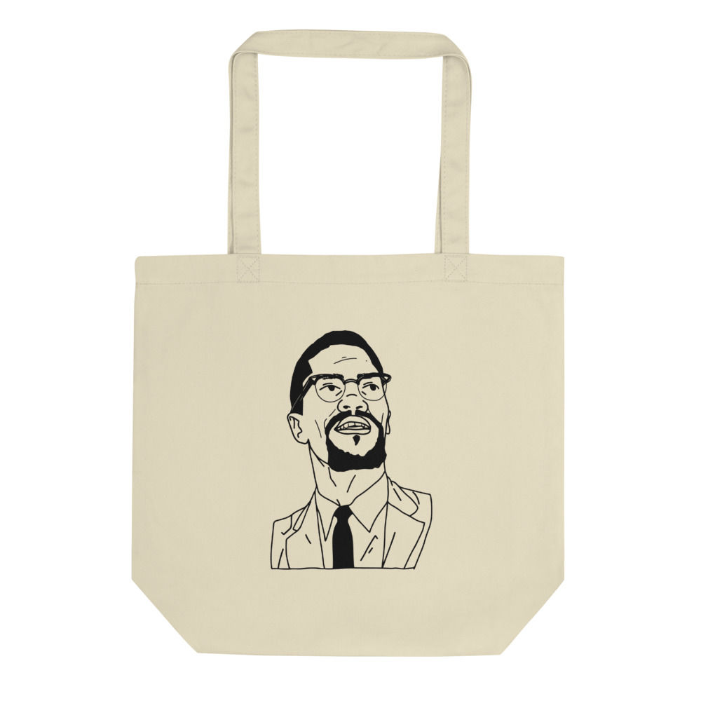 Malcolm X Tote Bag